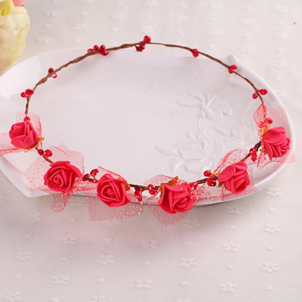 Ручной работы цветок Лето Богемия Корона Свадебный венок для вечеринок поставка