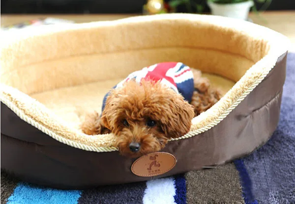 Новинка 2015 модная теплая мягкая кровать для собак и кошек осенне-зимние
