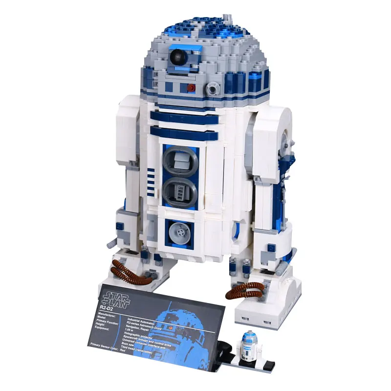 DHL Звездные войны 05043 R2D2 Робот строительные наборы блоки кирпичи развивающие