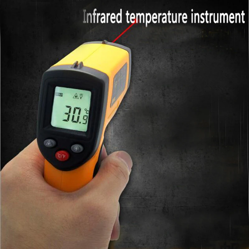 Бесконтактный лазерный ЖК-дисплей цифровой инфракрасный термометр с/Ф для