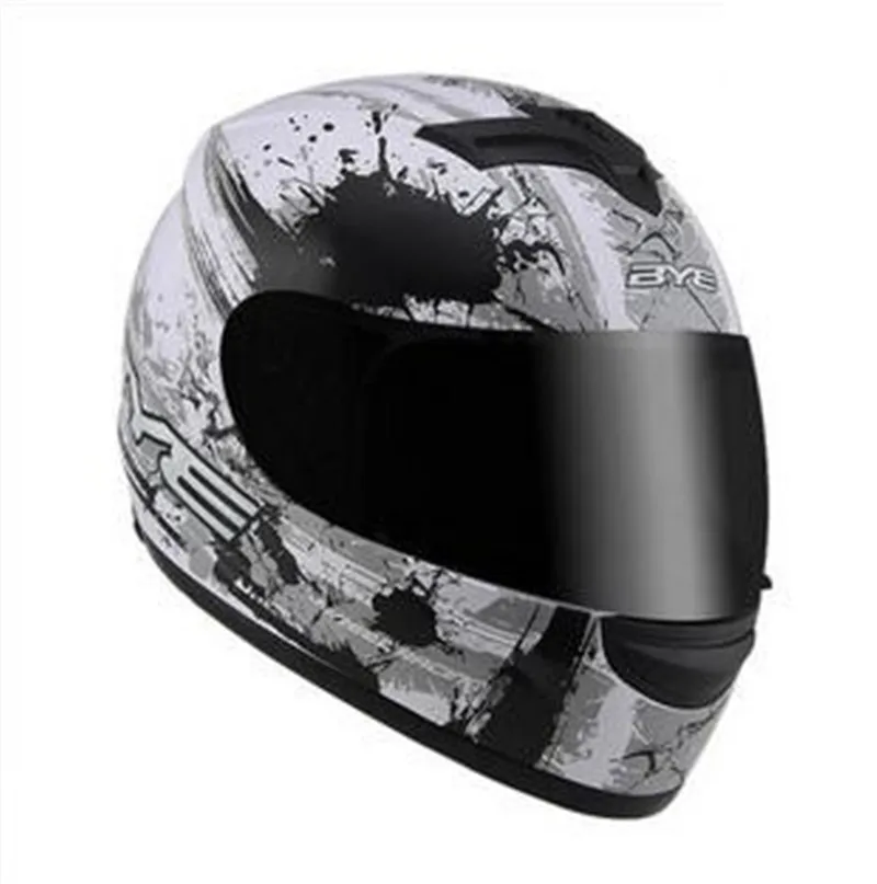 dark lens Серебристые линзы бренд moto rcycle шлем Jorge Lorenzo анфас шлем мото гоночный шлем moto casco moto ciclistas capacete DOT - Цвет: dark lens