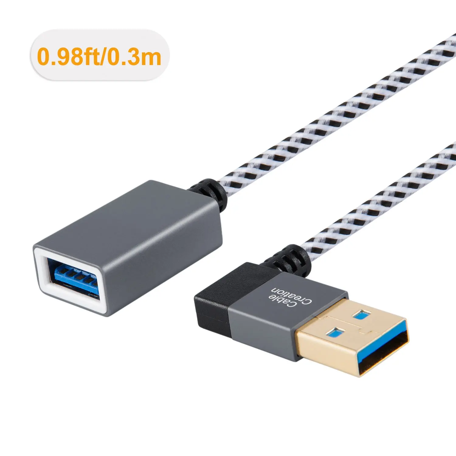 Удлинительный Кабель USB 3 0 шнур штырь-гнездо с правым и левым углом от совместимые