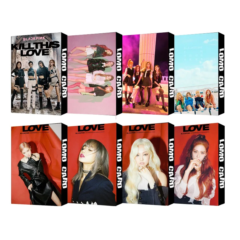 30 шт./партия, новая Корейская KPOP BLACKPINK, для девочек, Kill This Love,, альбом, Фотокарта, ПВХ карты, самодельные LOMO, Фотокарта