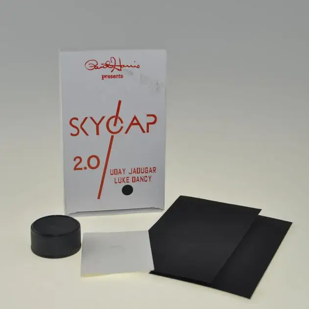 

Skycap 2.0(black color) Magic Trick Funny Close Up Mentalism Bottle Cap Magia Illusions Gimmick Props For Professional Magicians