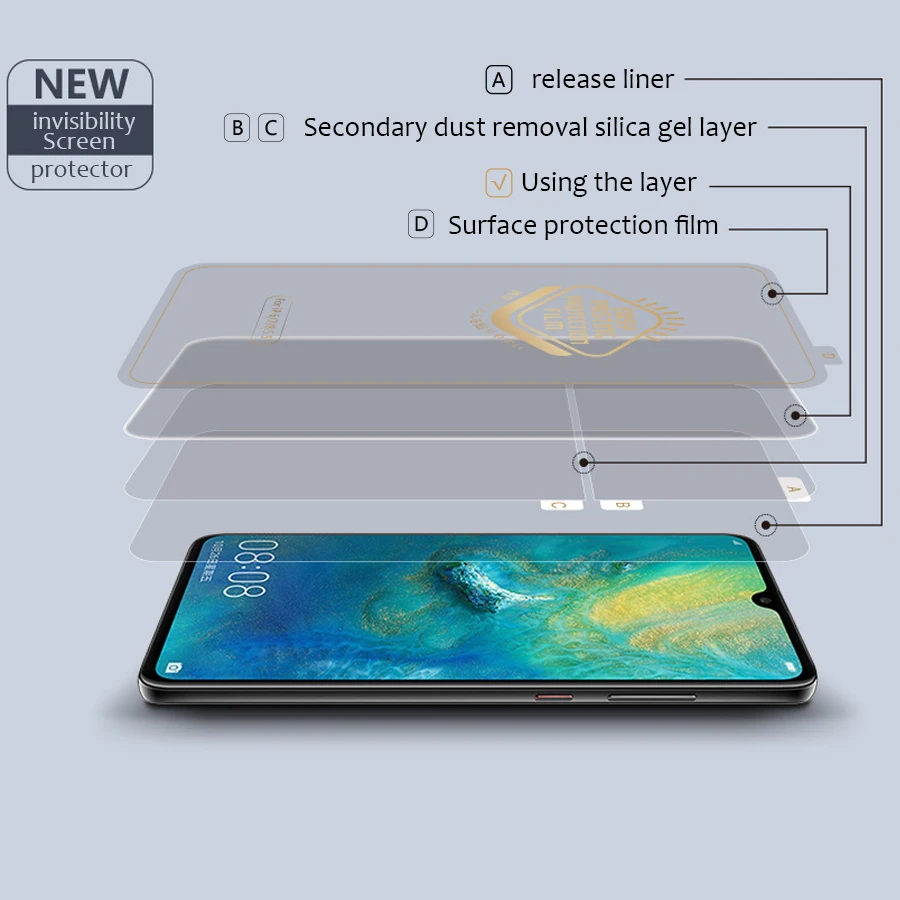 Высокотехнологичная защитная пленка VALAM с полным покрытием для Samsung S6 S7edge S8 S9plus