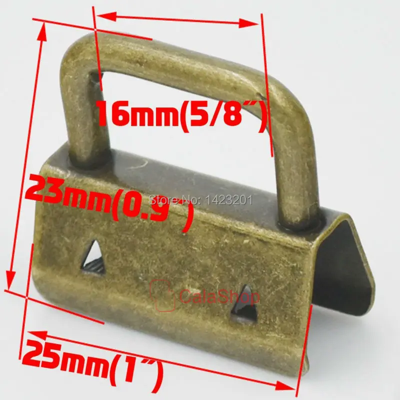 20 компл./лот 1 &quot25 мм брелок для ключей сплит кольцо наручный браслет хлопок с