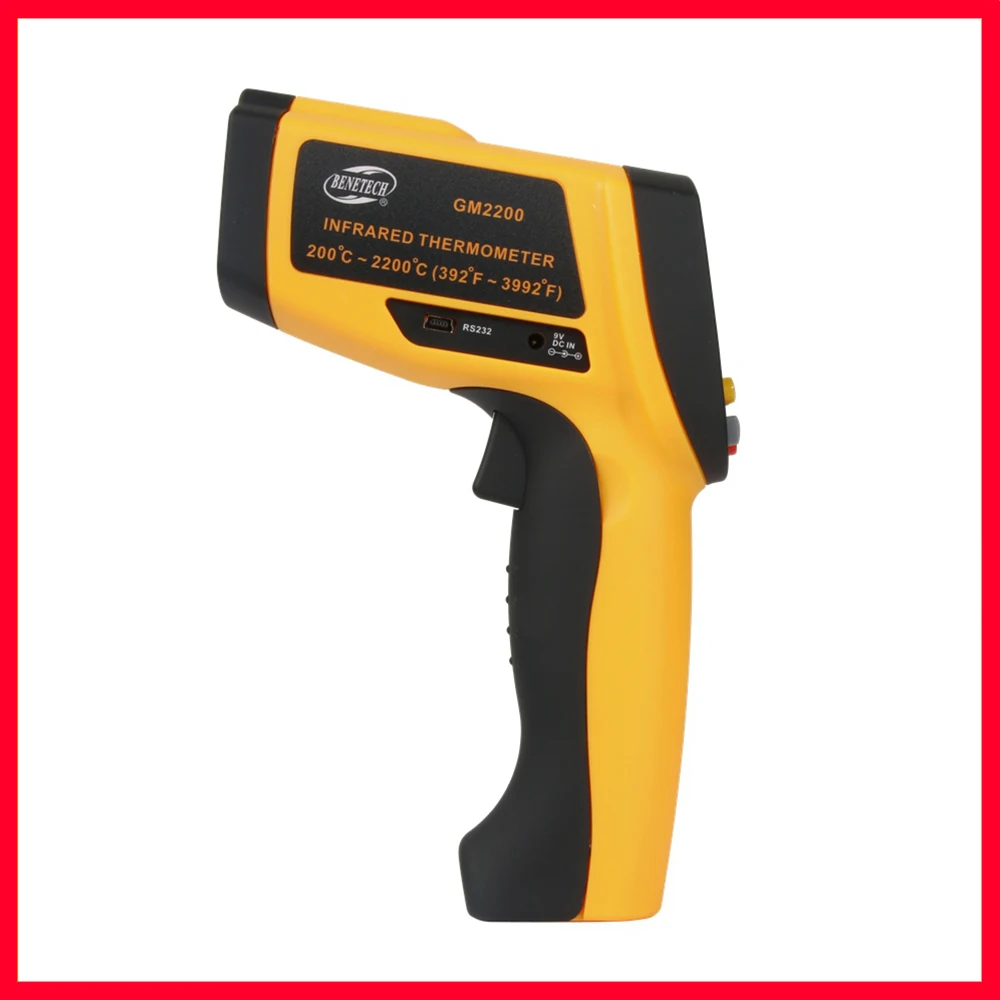 Инфракрасный термометр BENETECH Бесконтактный высокоточный ЖК-дисплей ИК цифровой
