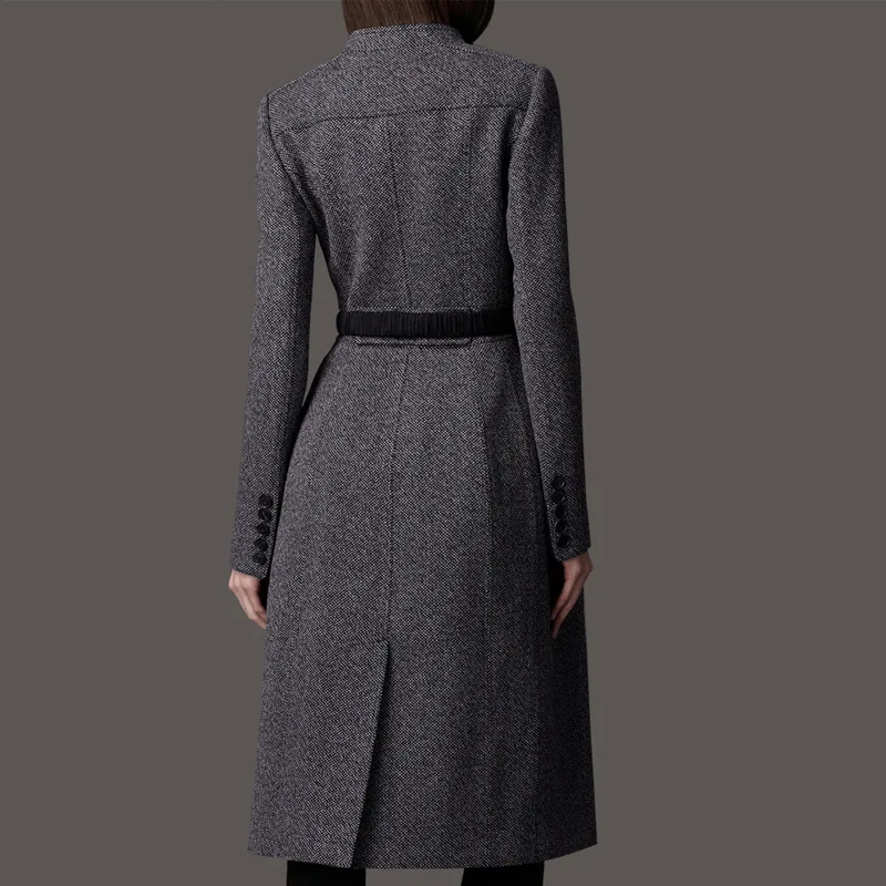 Женское дизайнерское зимнее пальто Abrigos Mujer Invierno длинное для зимы 2019 | Женская