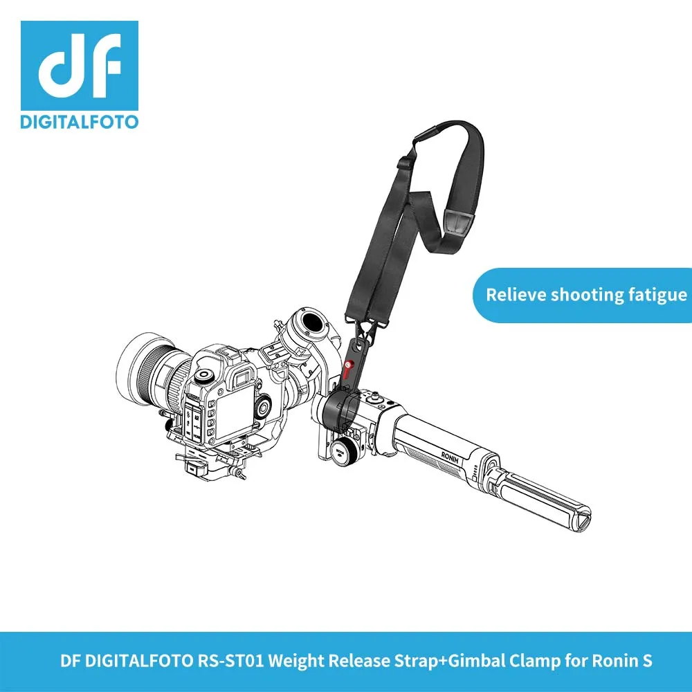 RS ST01 висячая Пряжка ручной спуск плечевой ремень Слинг застежка для DJI RONIN S 3