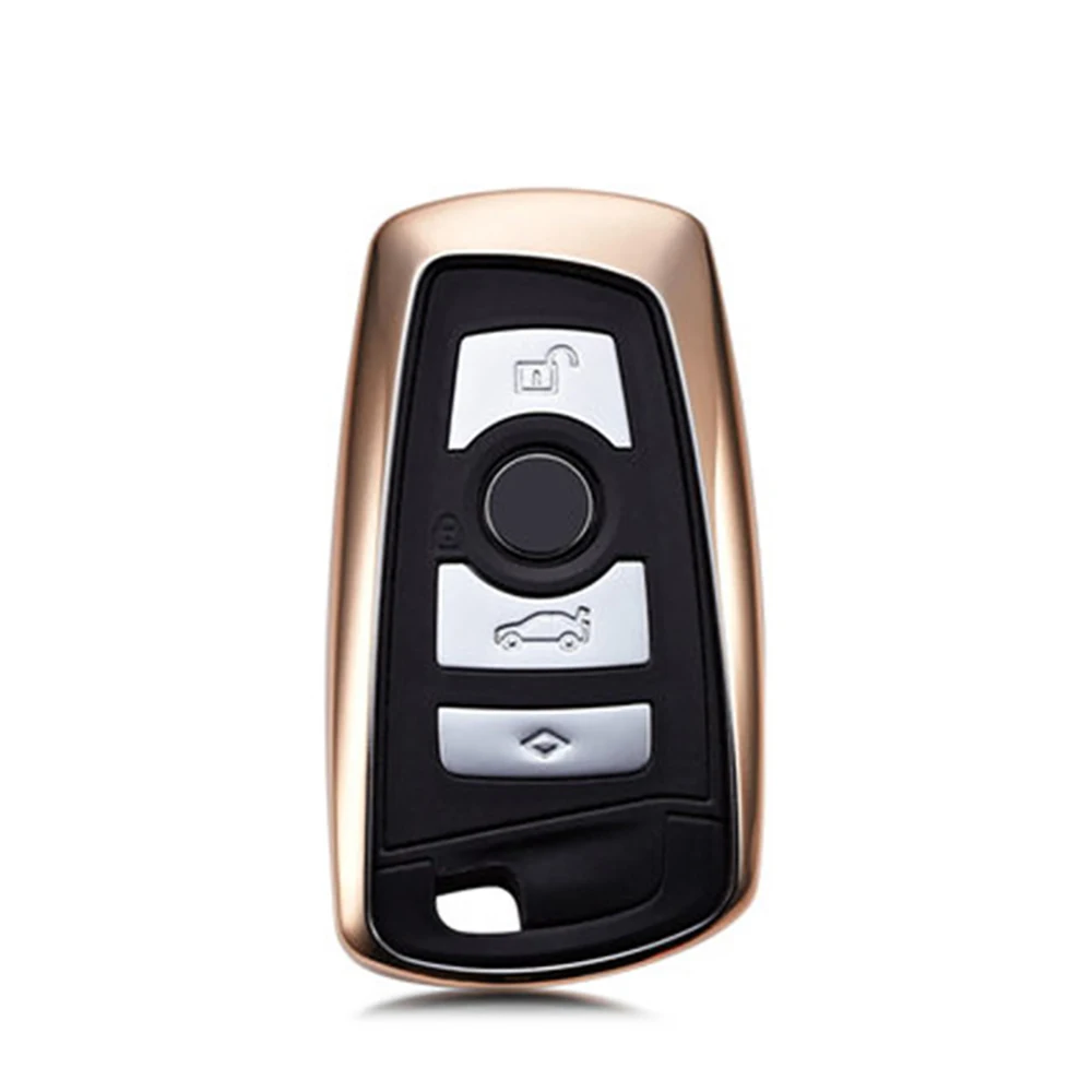 Чехол для автомобильного ключа BMW 520 525 f30 f10 F18 118i 320i 1 3 5 7 Series X3 X4 M3 M4 M5 Мягкий ТПУ