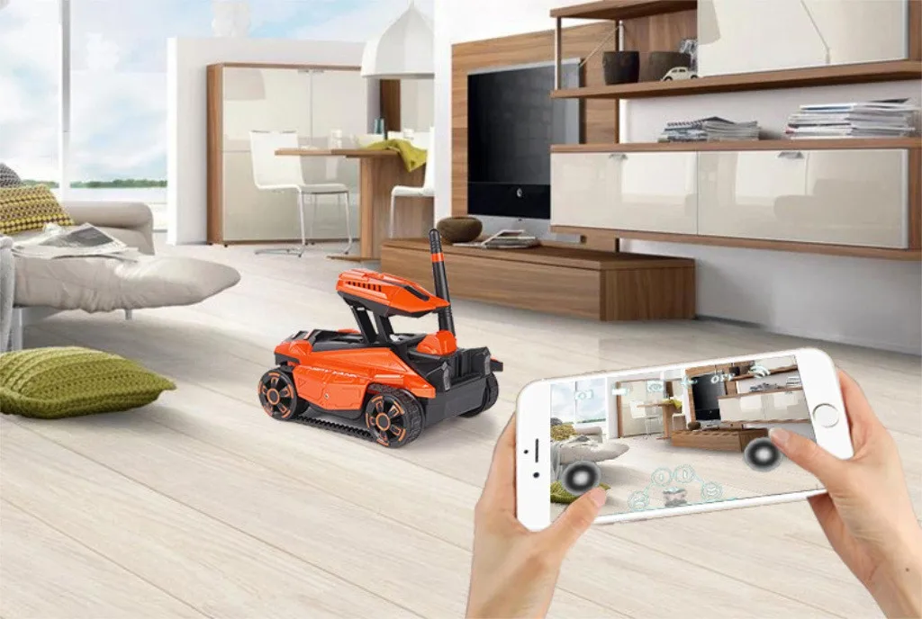 Детский Радиоуправляемый танк с дистанционным управлением Wi-Fi hd-камерой высокое
