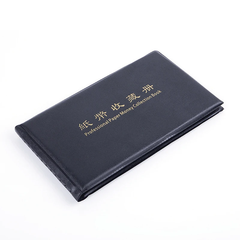 Russian Paper Money Currency Collection Album Banknotes Holder 40 Pockets Protection Album Postage Stamps Pocket Holder