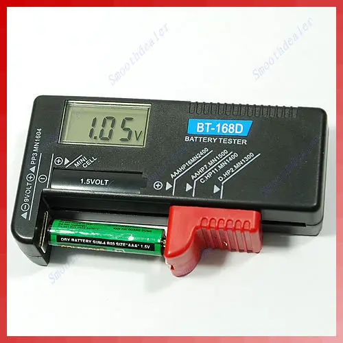 Цифровой ЖК дисплей AAA AA pp3 6F22 щелочных 9 В Батарея тестер #20/22l|battery tester|alkaline battery