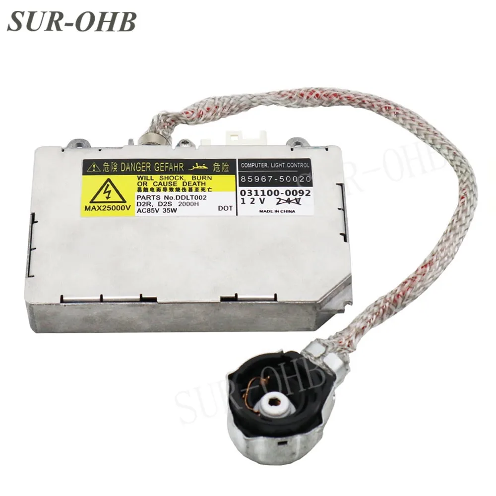 Запасной ксеноновый балласт DDLT002 HID 85967-50020 D2S 35 Вт GS1G510H3 D2R KDLT002 управление для LS400