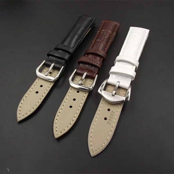 Высококачественный ремешок для часов из натуральной коровьей кожи 1 шт. 18 мм 19 20 22
