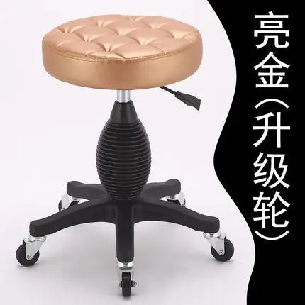 style17 European Bar Stools Bar Stools Barber Chair Swivel Chair Lift Beauty Stool Removable Stool Lift Chair - Цвет: style17