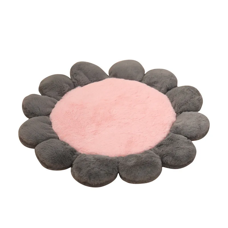 Pink Коврик для питомцев, коврик для собак, Цветочный Коврик для питомцев, маленькая собачка Тедди, товары для питомцев, теплое одеяло, товары для питомцев, манеж для собак - Цвет: Pink