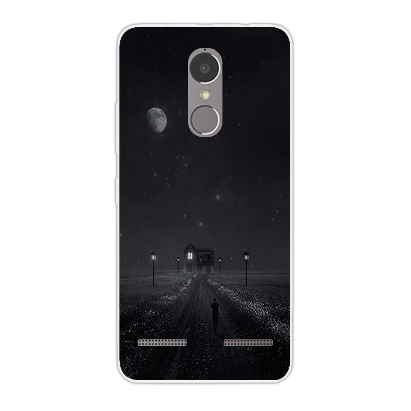 Силиконовый чехол для Lenovo K6 Power 5 0 дюймов Ультратонкий Мягкий ТПУ с изображением