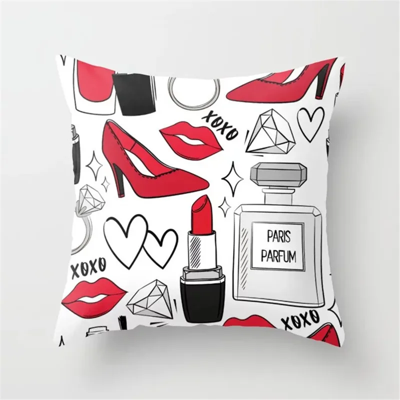 Cushion Covers01 Чехлы 45 см* 45 см ручная роспись цветы и флаконы супер мягкие и декоративная наволочка домашняя декоративная Подушка Крышка - Цвет: Cushion Covers01