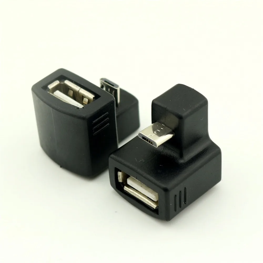 1 шт. OTG адаптер с Micro USB на 180 градусов|angle usb|angle connectorangle micro usb otg |
