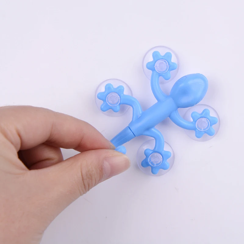 Gecko мощный пластиковый четыре всасывания крючок для чашек настенные подвесные украшения Бытовая ванная комната дома хранения Крючки Присоски