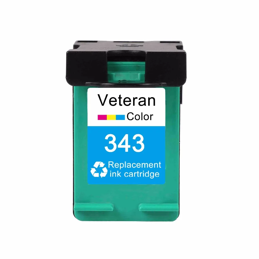 Чернильный картридж Veteran 337XL 343XL для принтера HP 337 343 XL Photosmart 8049 8050 8050xi C4100 C4140 C4150 |