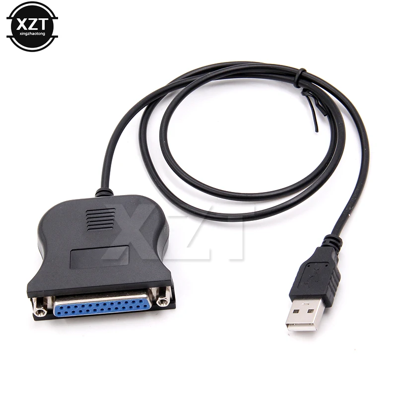 Полностью скоростная связь USB на 25 Pin DB параллельный порт кабель DB25 принтер