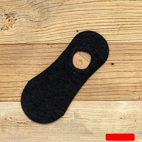 Black2 Socks 10 шт. = 5 пар/лот, мужские носки-башмачки, лето-осень, повседневные, мягкие, черные, кофейные, невидимые, хлопковые носки, мужские короткие носки, тапочки, Meia - Цвет: Black2 Socks