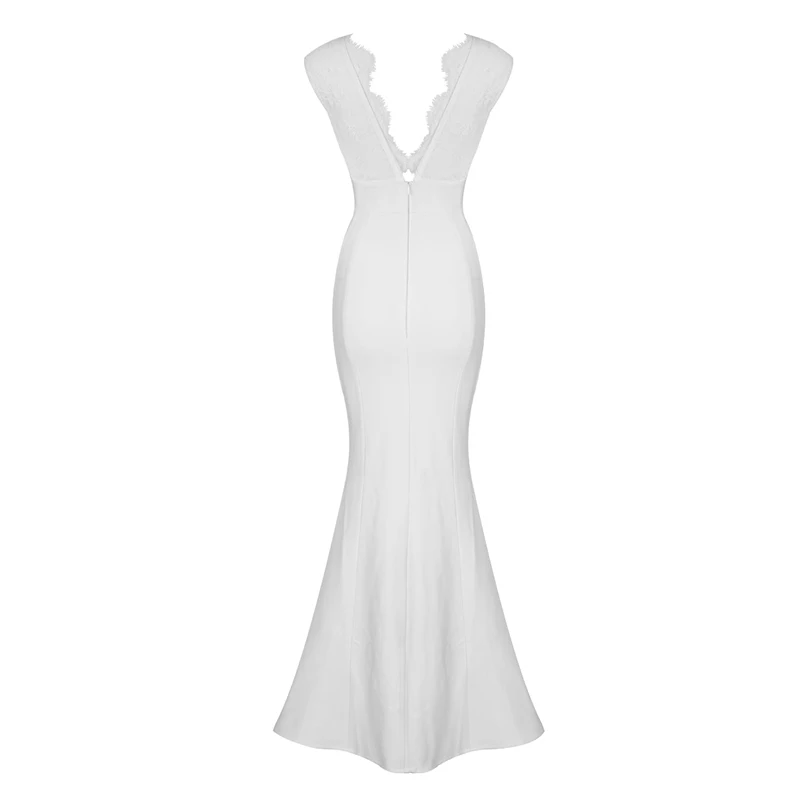 Женское кружевное платье Новое поступление горячая Распродажа белое Элегантное