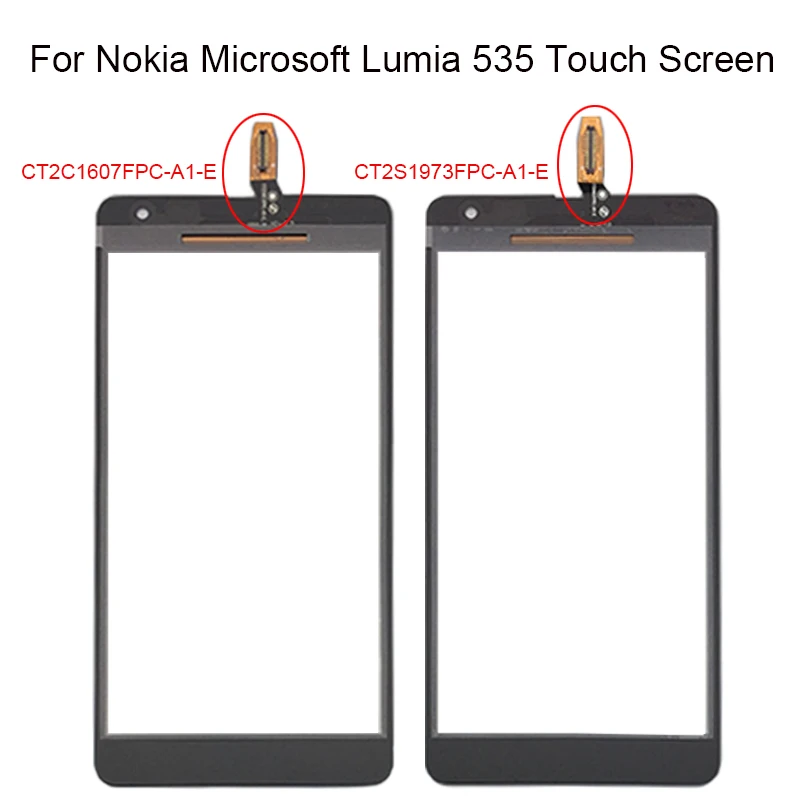 5 0 ''для Nokia Microsoft Lumia 535 N535 CT2S1973 CT2C1607 сенсорный дигитайзер сенсорная Передняя