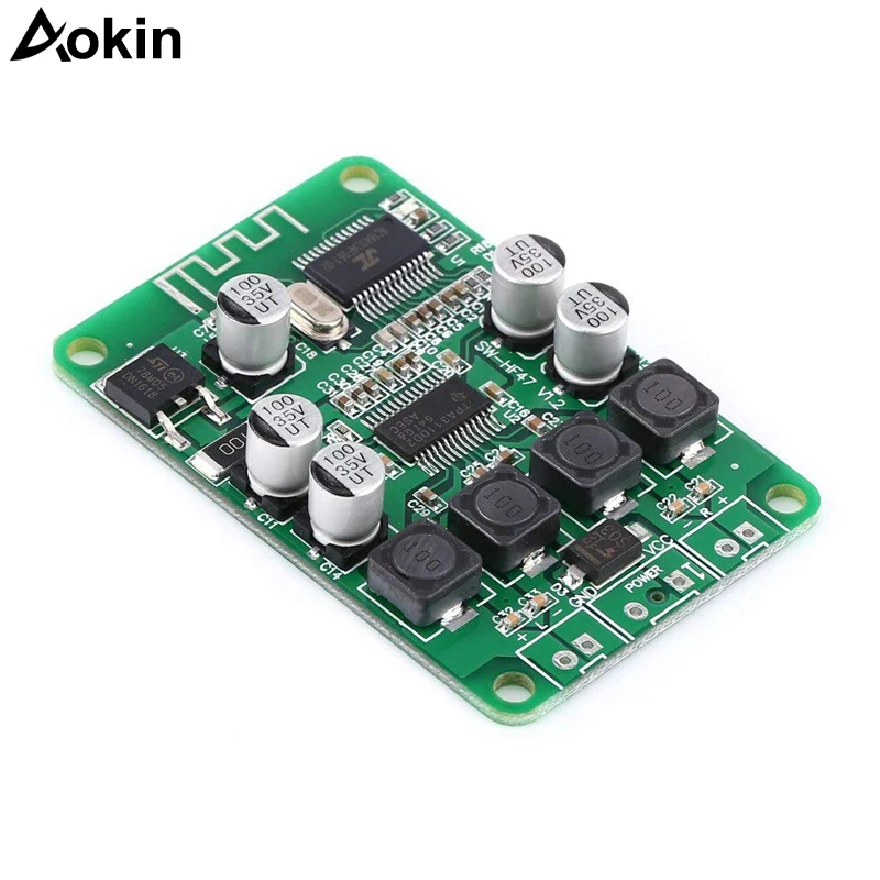 TPA3110 2x15 Вт Плата усилителя мощности Bluetooth двухканальный Amp модуль для 4/6/8/10 Ом