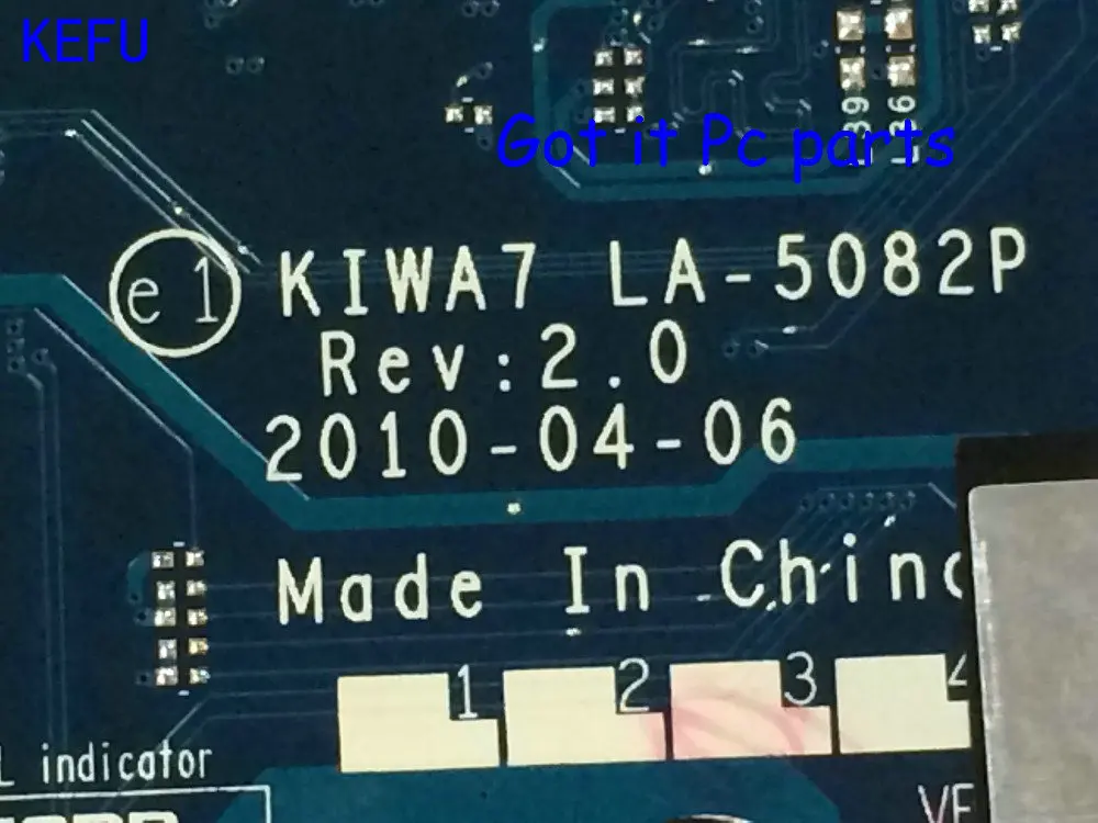 

Бесплатная доставка Материнская плата KIWA7 LA-5082P REV: 2,0 для Lenovo G550 Ноутбук с полными функциями