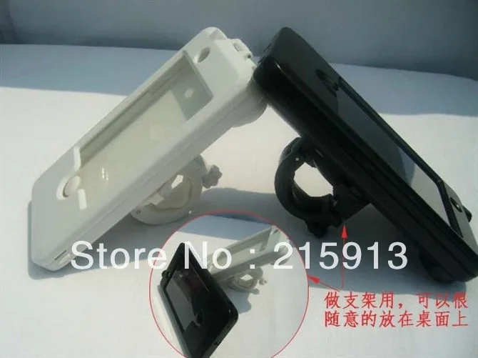 bike&ampmotercycle mount anti-shock soft silicon+pc protective shell cover case for iphone4 4s MIN.1pcs/lot free shipping |