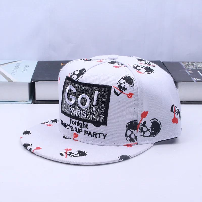 Головные уборы для женщин и мужчин gorras plana хип-хоп бейсболка «Кости» snapback кепки Модные Рок скейтборд GO пары Шляпа casquette Роскошные bboy
