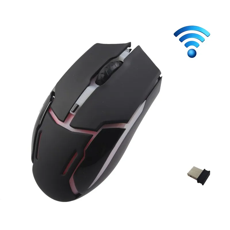 Мышь Беспроводной игровой профессиональная мышь gamer 6 и пуговицы 1200 1600 2400 Точек на