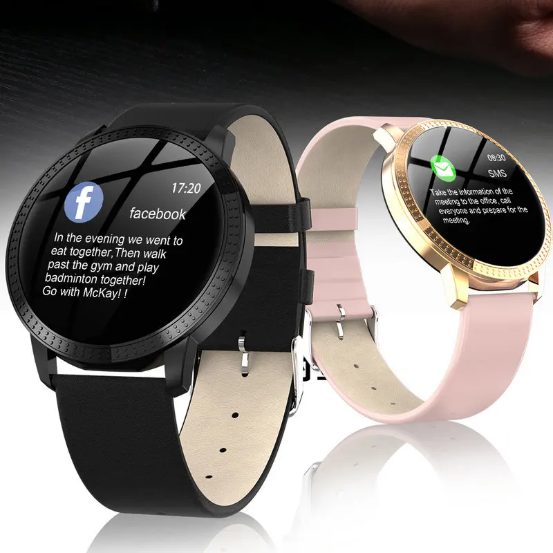 Смарт часы Q9 водонепроницаемые IP67 пульсометр металлический Старп мульти