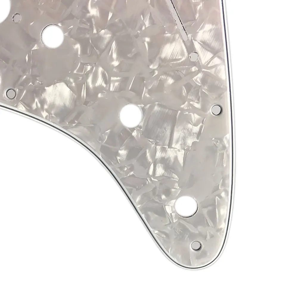 Запчасти для гитары Pleroo-для США \ Мехико Fd Stratocaster 72' 11 Отверстие для винта Стандарт St& задняя пластина царапина пластина Многоцветный выбор