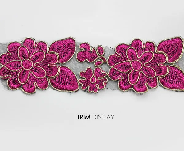 Вышитая африканская химическая Венецианская Цветочная кружевная ткань