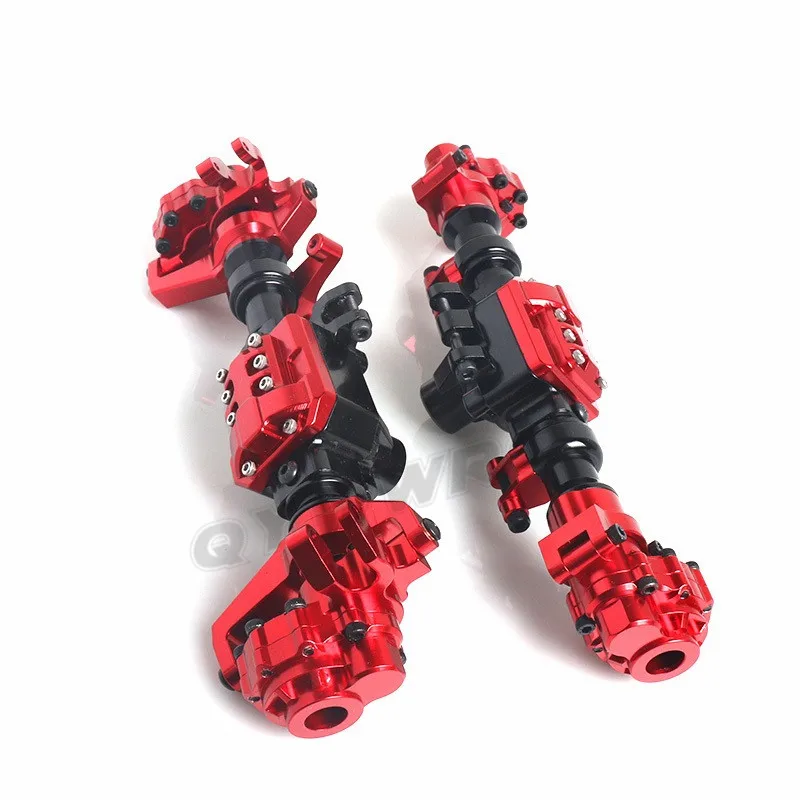 QYWWRC TRX4 алюминиевый корпус передней и задней портальной оси для 1/10 RC Crawler Car Traxxas TRX 4