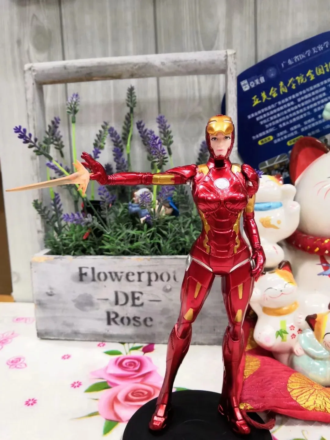 Marvel Железный леди «Железный человек», MK8 1/9 масштаб экшн фигура игрушки Brinquedos Figurals коллекционные модели подарок