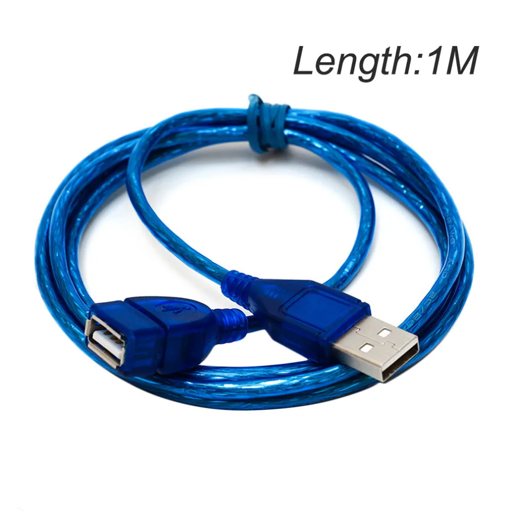 JINCHI 1 м/1 5 м/2 м супер длинный USB 2 0 кабель удлинитель для женщин высокоскоростной