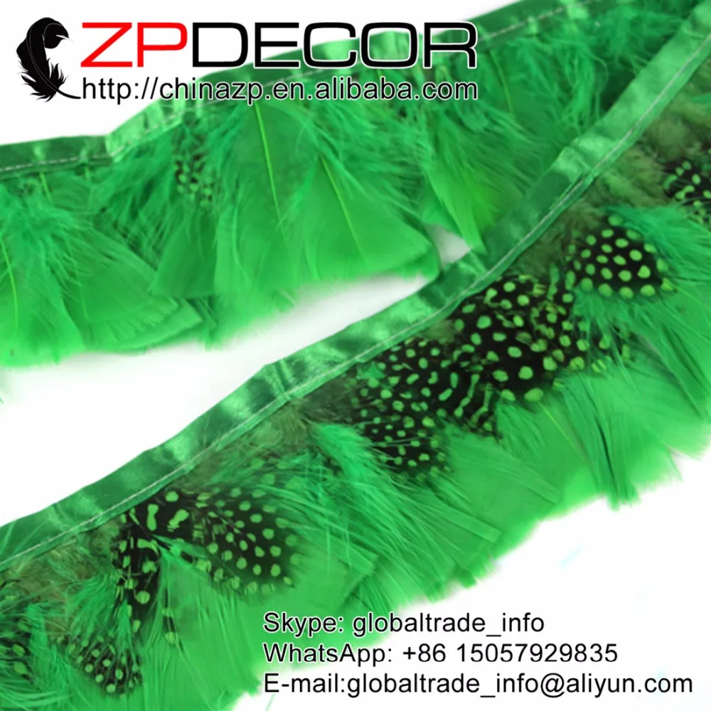 

ZPDECOR 10 ярдов/партия 6 см (2-3 дюйма) пушистый Келли Зеленый Турция Т-образная отделка перьев с морской перьями