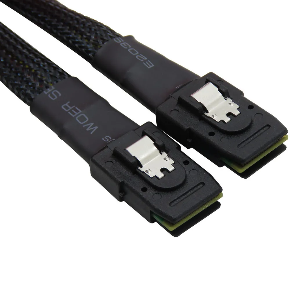 Mini Sas 36P SFF 8087 к 36 с волокнно Оптической вилкой кабель для передачи данных 0 5 м 1 м|mini
