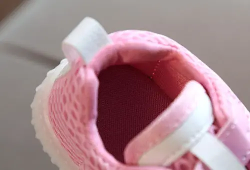 Модная детская обувь с подсветкой Повседневные кроссовки для маленьких