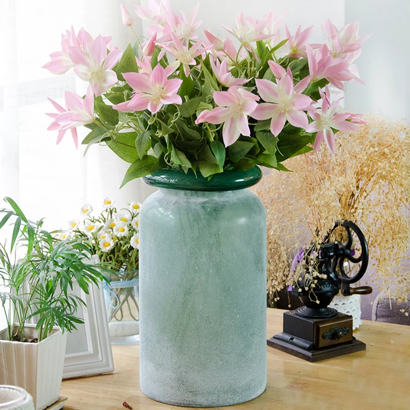 

3branch 4 colors Artificial lotus flowers wedding simulation flowers home garden fake flores decoration desk artificial flowers