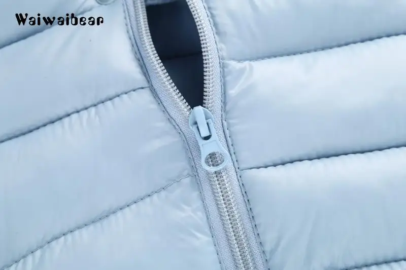 Новые зимние детские пальто куртки зимняя одежда для малышей теплая с капюшоном