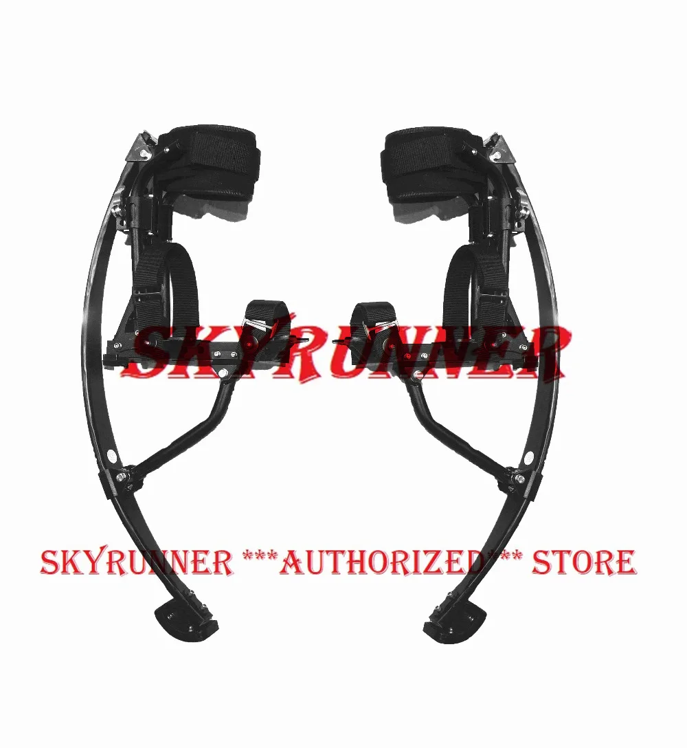 Новое поступление прыжки Stilt Skyrunner для взрослых черные подпрыгивающие Stilts