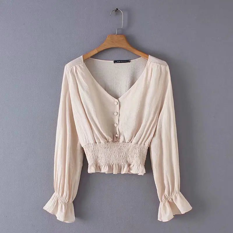 Куртка с рукавами колокольчиками в европейском и американском стиле лидер