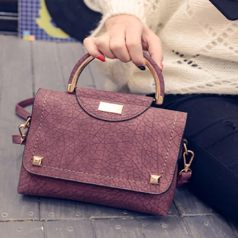 Miwind (miwind) 2017 европейской и американской моды наискось pu взрывных трещина с сумкой