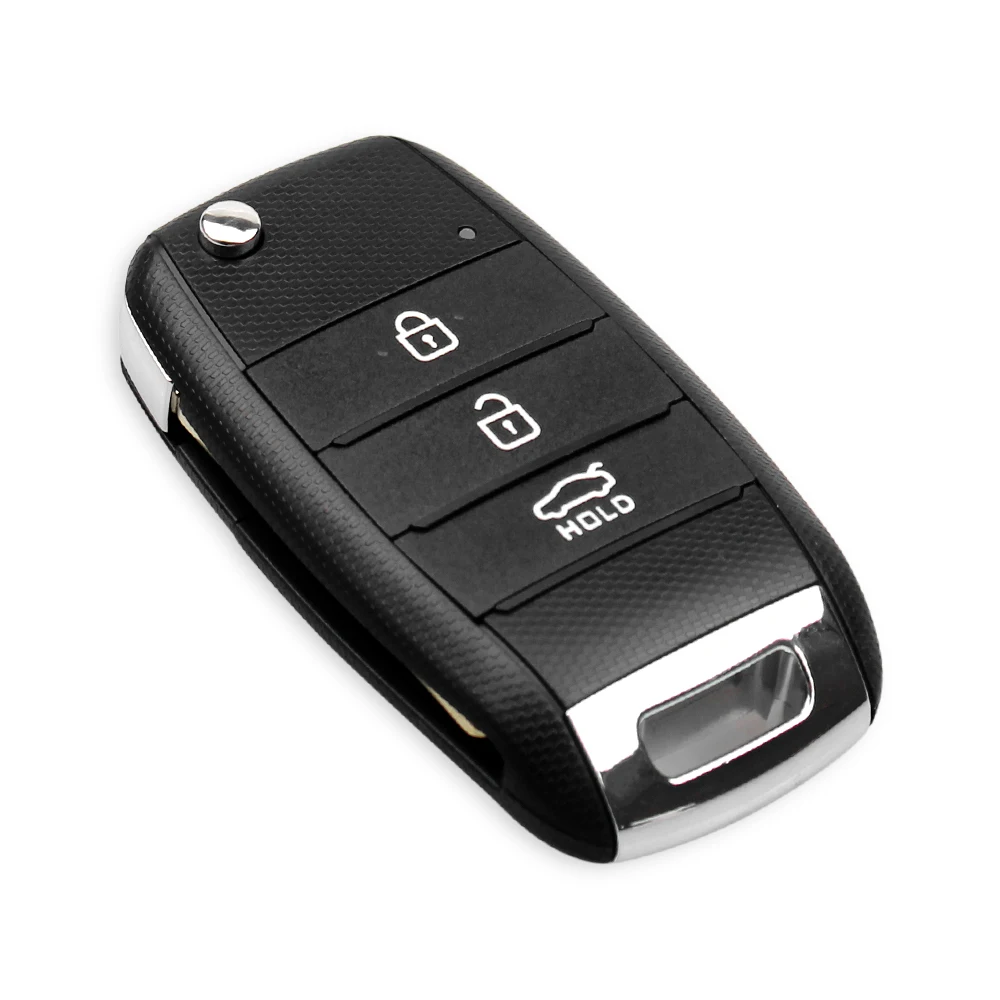 Сменный Чехол KEYYOU с 3 кнопками для Kia K2 K3 K5 Carens Cerato Forte чехол автомобильного брелка